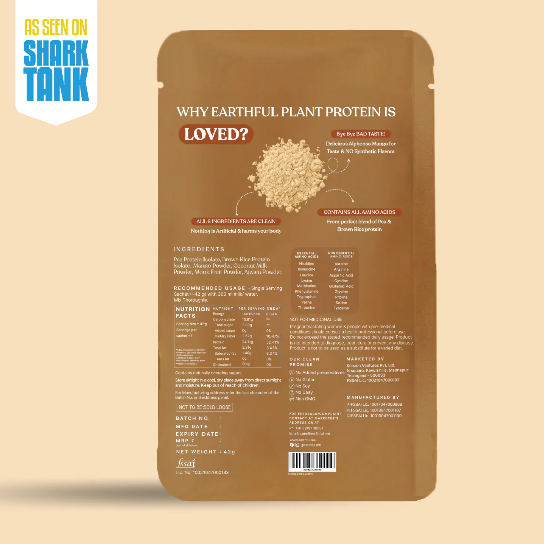 Honest Plant Protein - Alphonso Mango - Image 12
