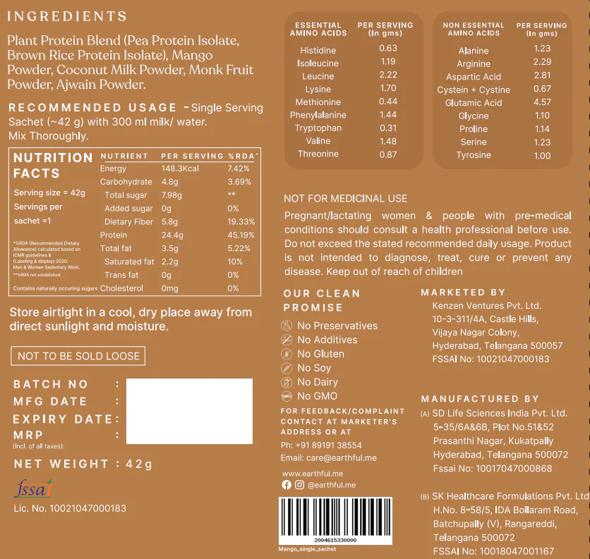 Honest Plant Protein - Assorted Pack - Image 11